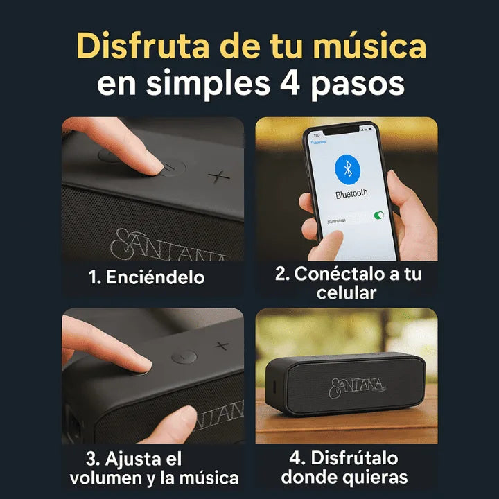 Santana Samba™ – El sonido que transforma tus momentos