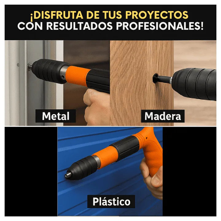 ImpactoPro – Haz que cada fijación quede perfecta (50 Remaches incluidos)