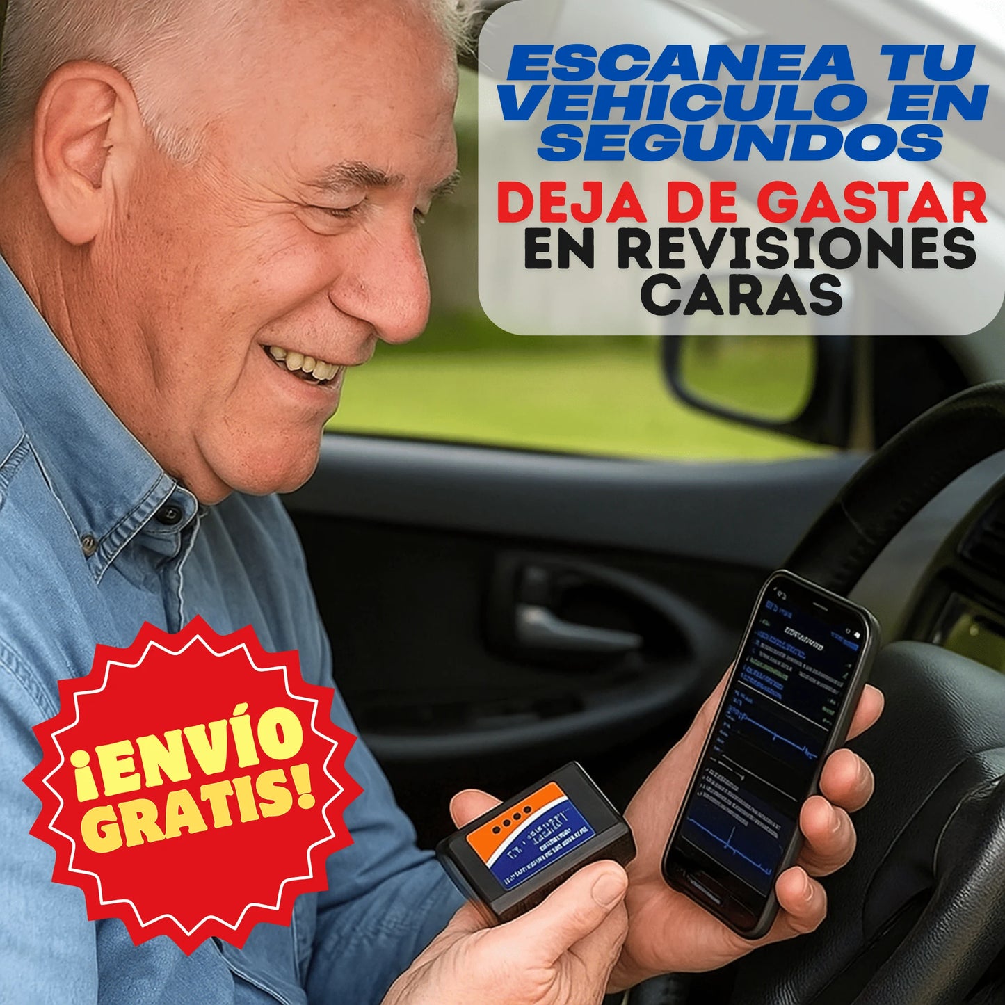 Scanner Automotriz Bluetooth – Ahorra en mecánicos