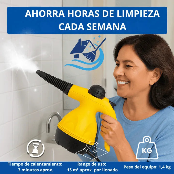 VapoForce™-Limpia lo imposible en minutos