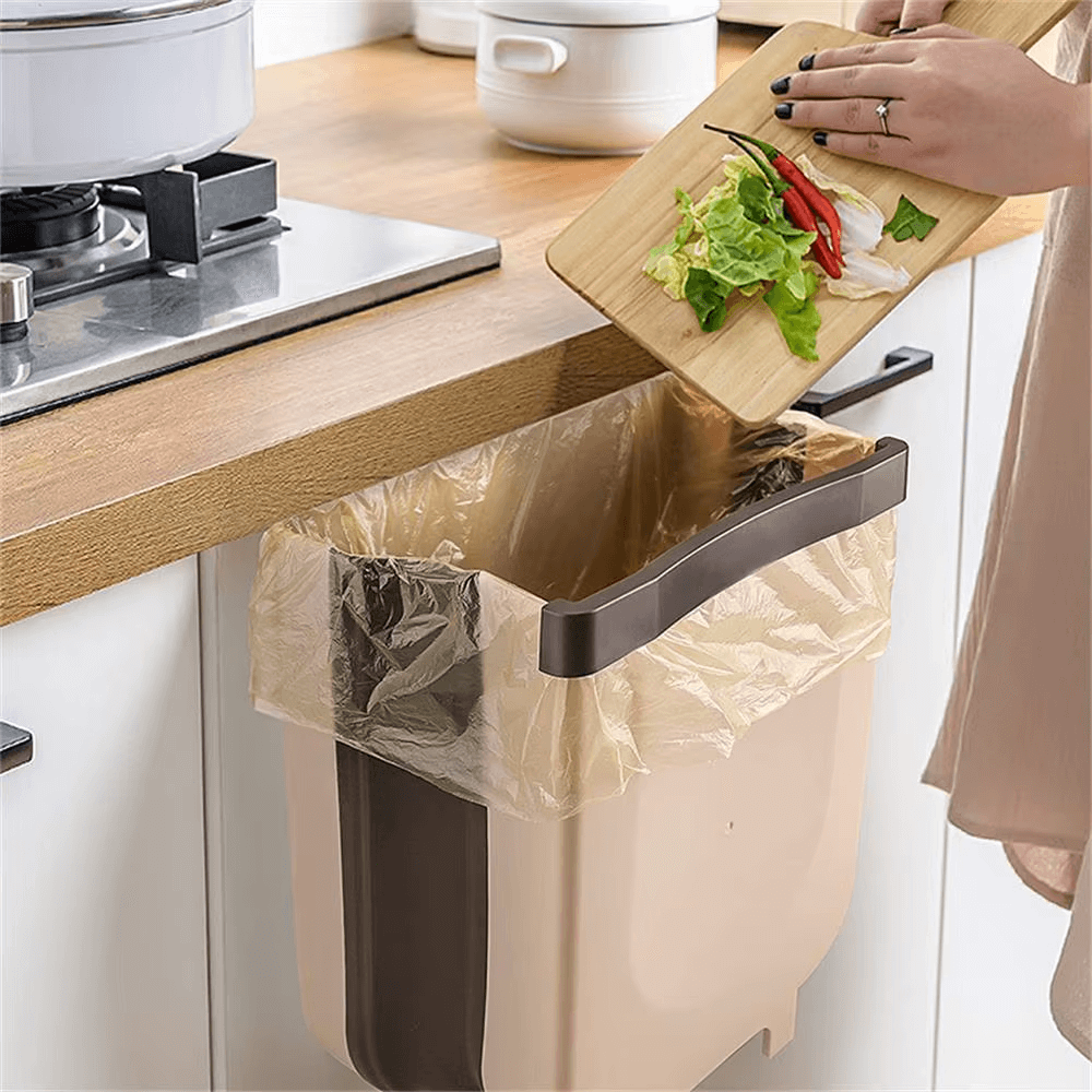 🌟Basurero plegable "SmartBin"♻️: La Solución Inteligente para el Orden, Limpieza y Ahorro de Espacio en tu Cocina🌟 ¡ENVÍO GRATIS!
