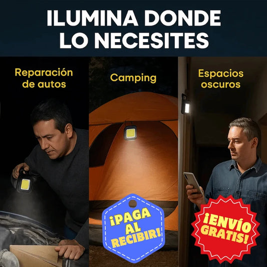 🔦 LuzGo – Mini Linterna Llavero Recargable