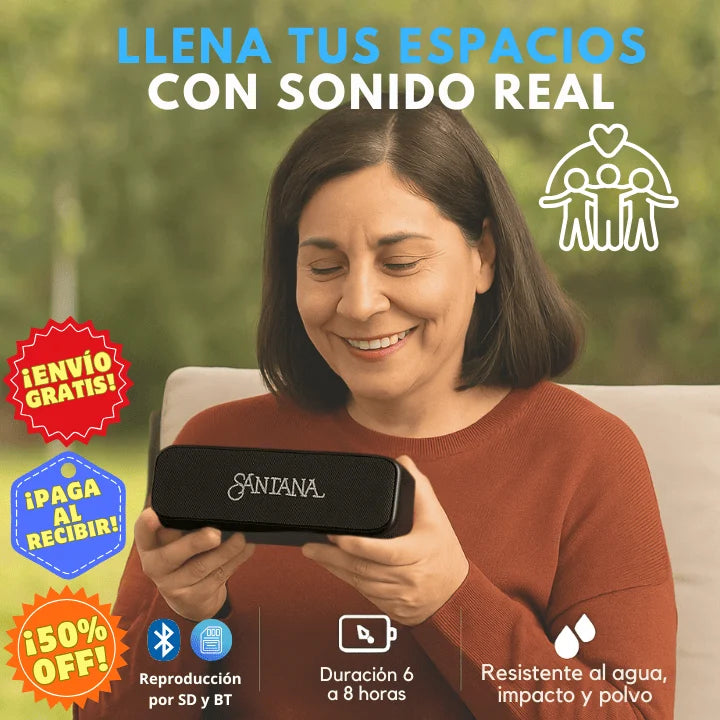 Santana Samba™ – El sonido que transforma tus momentos
