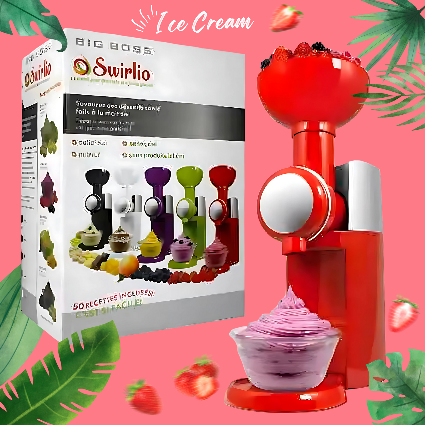 Mini máquina de helados SWIRLIO ¡Envío gratis!