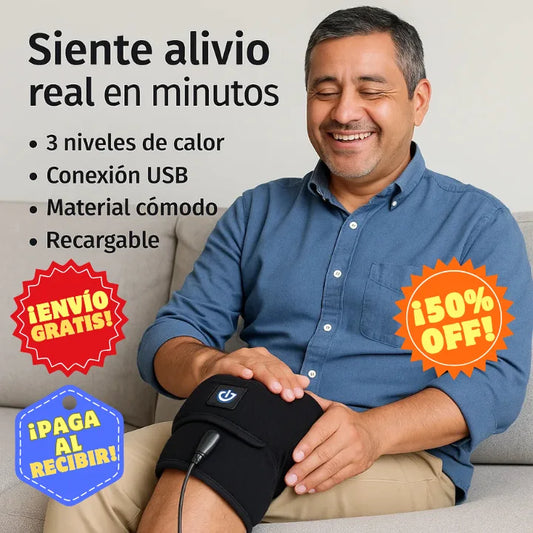 Rodillera Térmica - Terapia de calor para dolor e inflamación