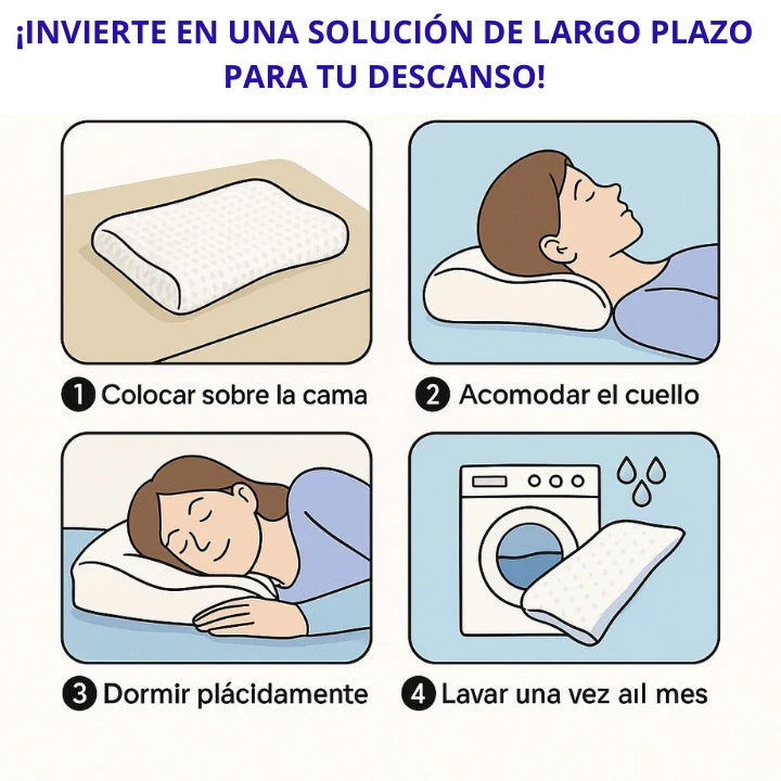 Almohada Ergonómica: CerviRelax - Invierte en tu salud