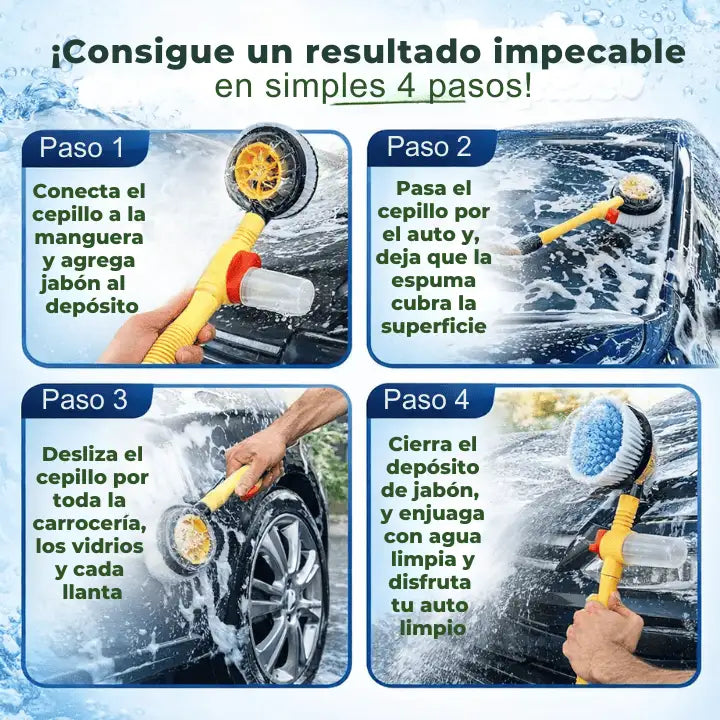 AutoSpin Pro: Recupera tu tiempo, no gastes en lavados que no duran