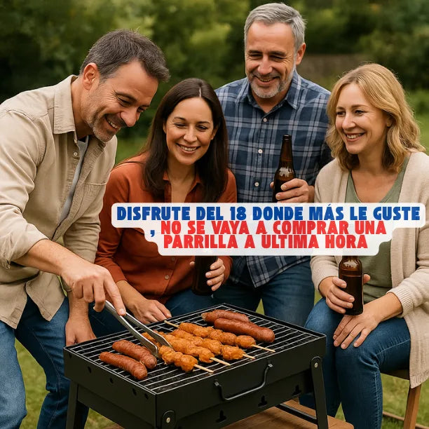 GrillGo Familiar - Haz Asados Memorables donde y cuando sea.
