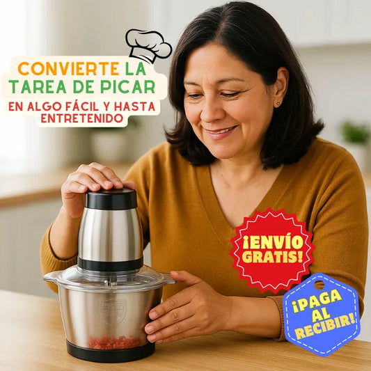 Picadora PowerChop Pro – Cocina más fácil y rápido cada día