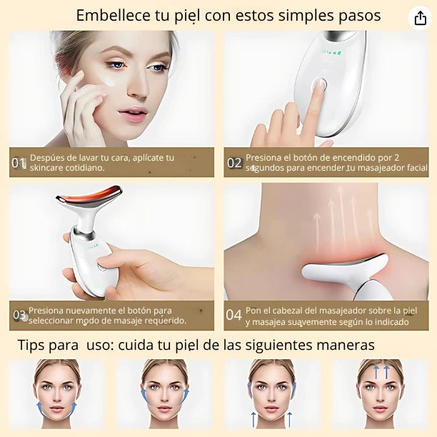 FacialCare Pro – Reafirma, tonifica y relaja la piel de tu rostro