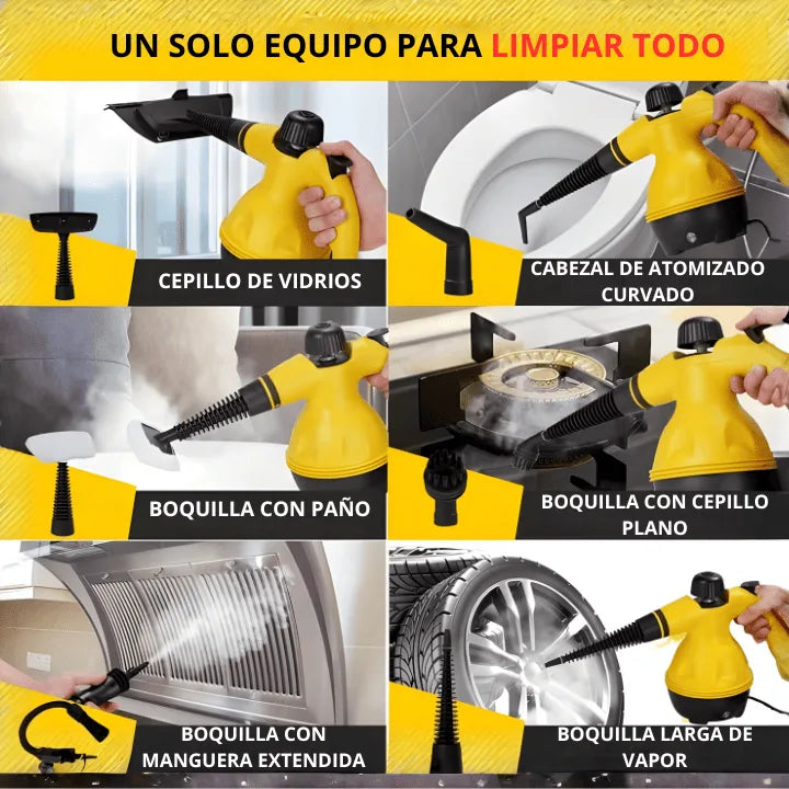 VapoForce™-Limpia lo imposible en minutos