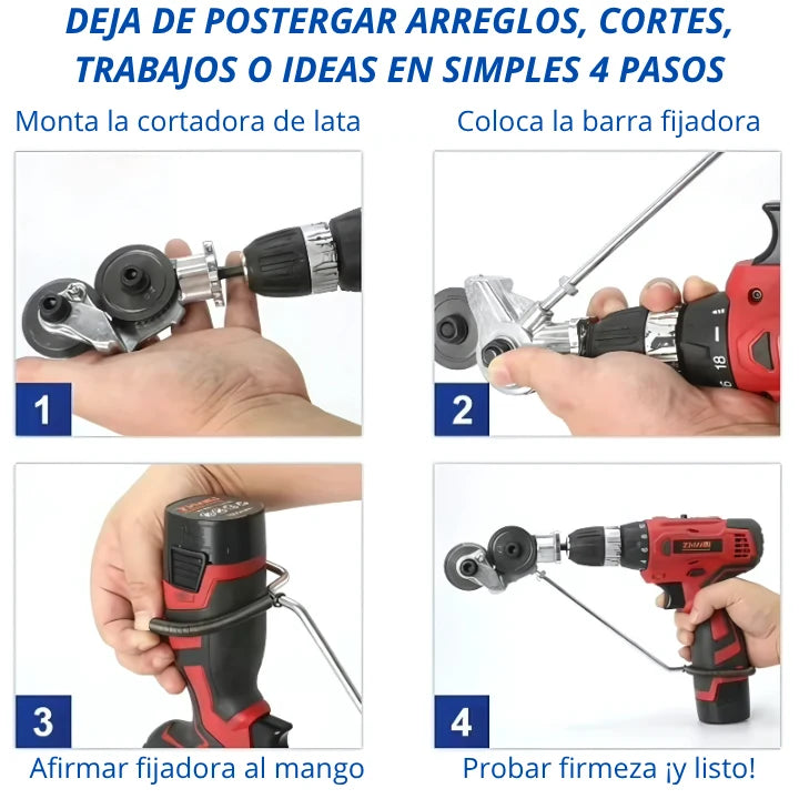 CortaMetal PRO – Te llegará a dar gusto cortar metal