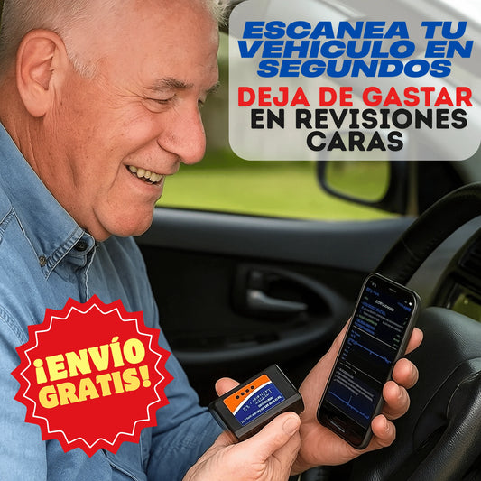 Scanner Automotriz Bluetooth – Ahorra en mecánicos
