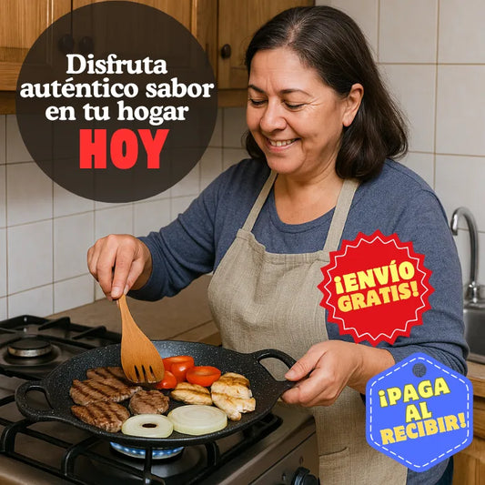 Sartén Parrilla Coreana: Crea Momentos Únicos con Platos Inolvidables